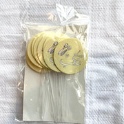 Cupcake Topper -Made With Love- - The Dana Store